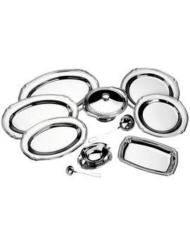 { Conjunto de Baixelas Inox - Tramontina Falstaff 10pç